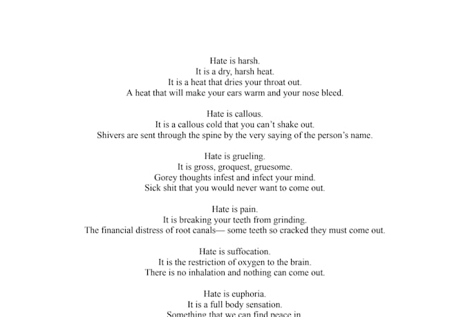 write you a poem